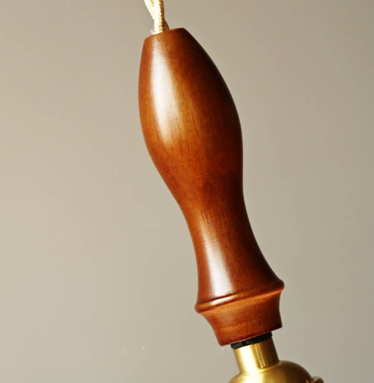 Lámpara colgante vintage de cerámica Petal de 1 luz 