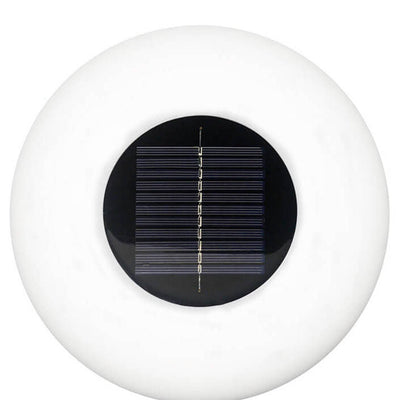 Solar Round Pool Light LED aufblasbares wasserdichtes Schwimmlicht im Freien 
