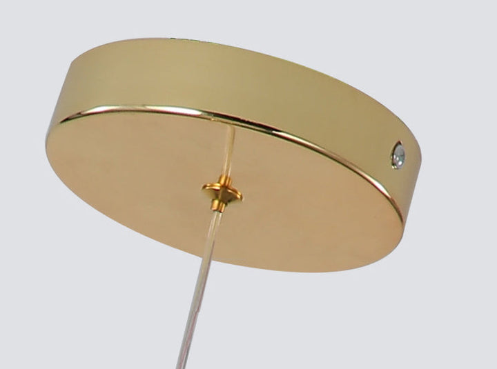 Moderna lámpara colgante de LED de acrílico con diseño de cisne creativo 