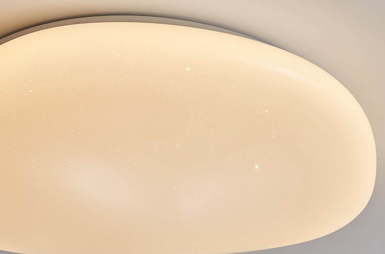 Modern Pebble Stone Star Effect LED Flush Mount Ceiling Light