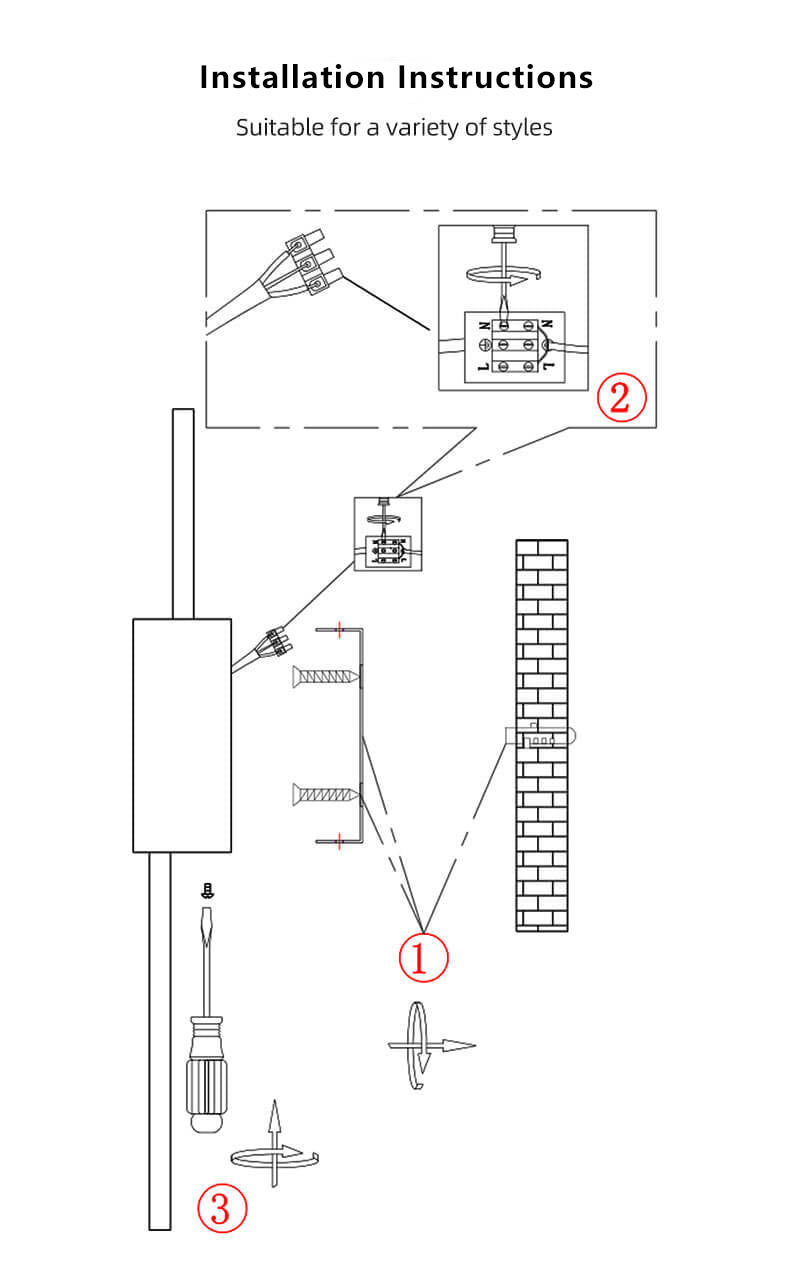 Minimalistische quadratische LED-Wandleuchte aus Eisen 