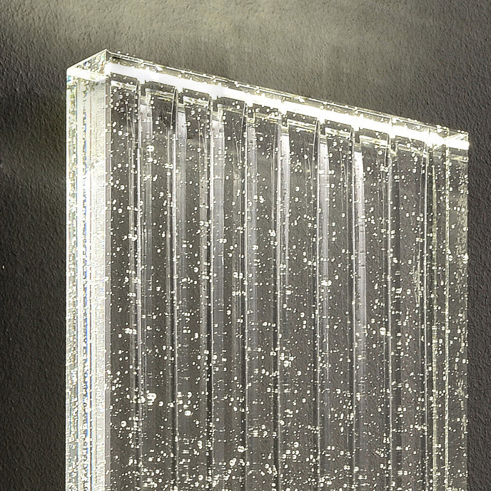Moderne Bubble Crystal Square Luxus LED Wandleuchte 