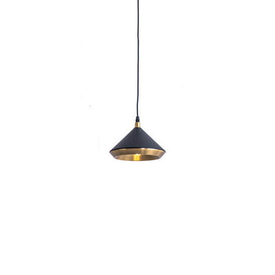 Retro Schmiedeeisen Kegel 1-Licht Pendelleuchte 