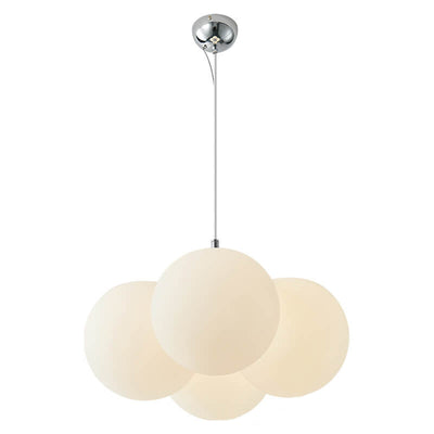 Nordic Creative White Bubble Acrylic 4/8 Light Chandelier