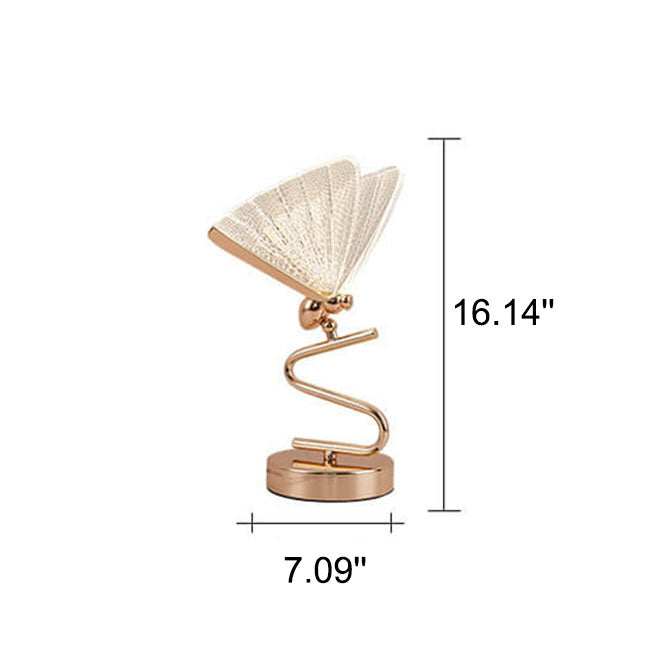 Modern Creative Butterfly Acrylic LED Table Lamp
