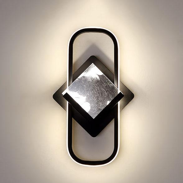 Nordic Creative Ring Shape 1-Light LED Wall Sconce Lamp