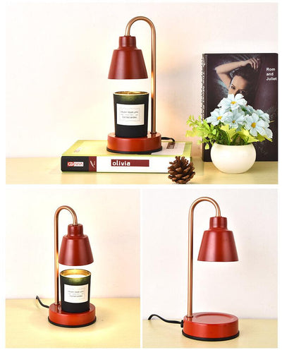 Creative Aroma Candle 1-Light  Metal Dome Decoration Table Lamp
