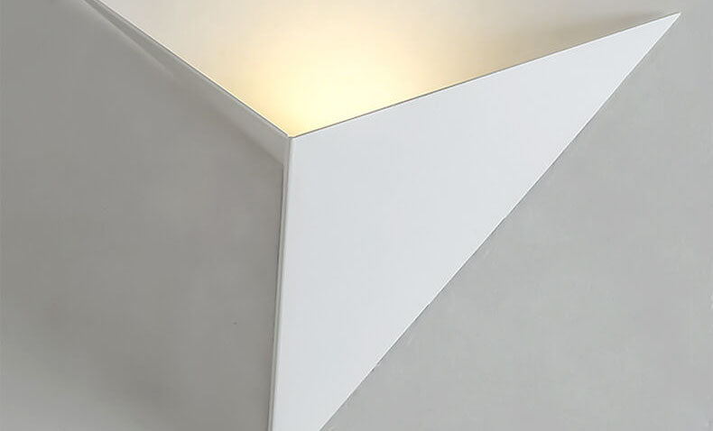 Nordic Minimalist Triangle Iron LED Wall Sconce Lamp