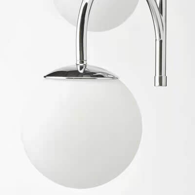 Nordic Magic Bean Glass Ball 3-Light Chandelier