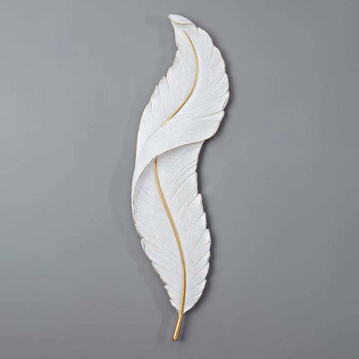 Modern Creative Feather LED Wall Sconce Lamp