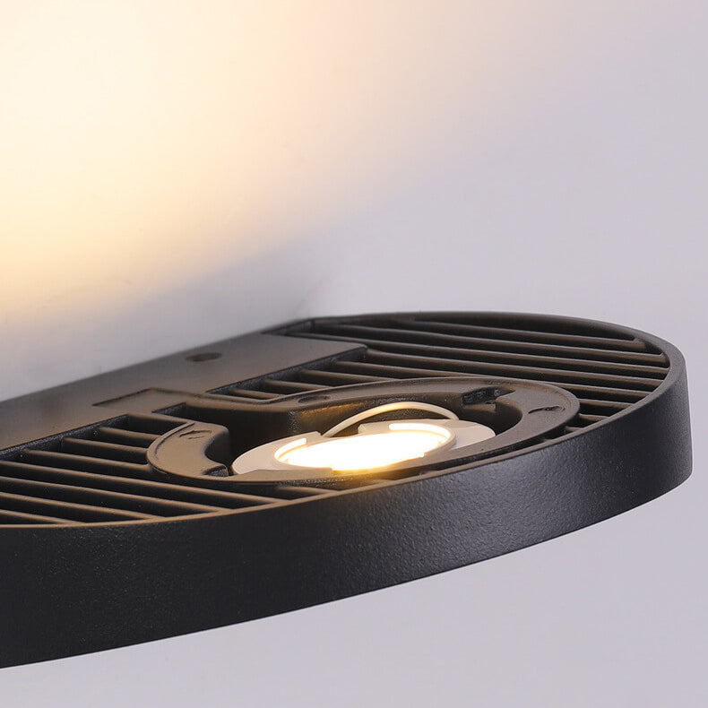 Minimalist Disc 1-Light LED Wall Sconce Lamp