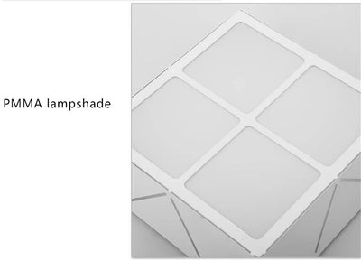 Minimalist Square 1-Light LED Flush Mount Ceiling Light