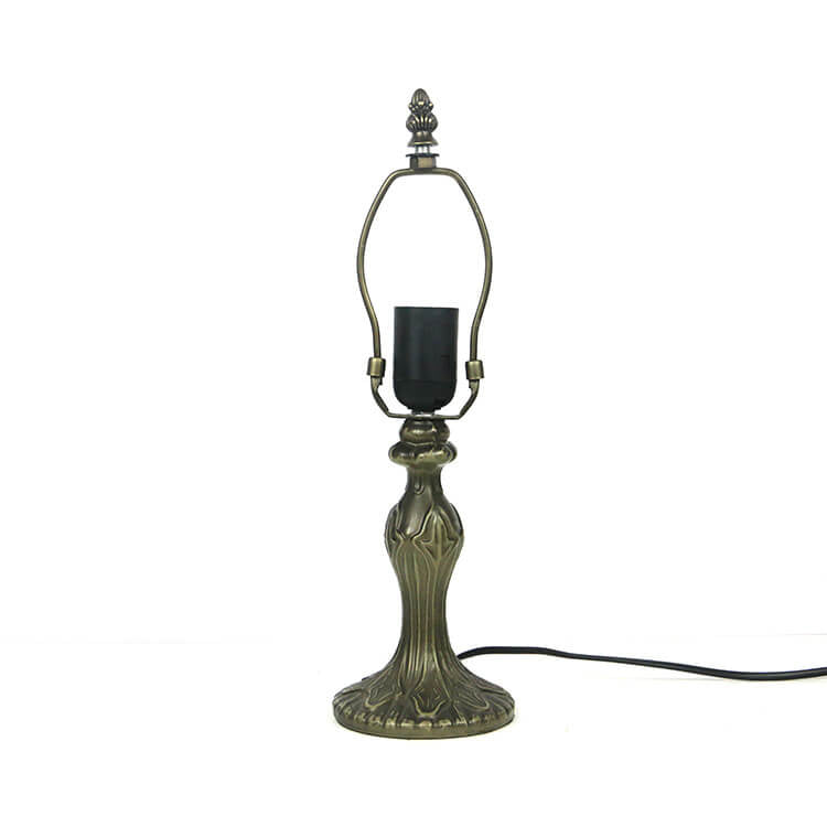 Tiffany Stained Glass Fruit Dome 1-Light Table Lamp