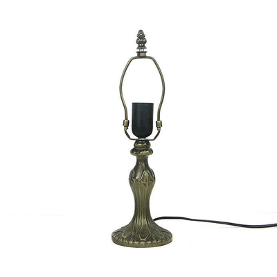 Tiffany Stained Glass Fruit Dome 1-Light Table Lamp