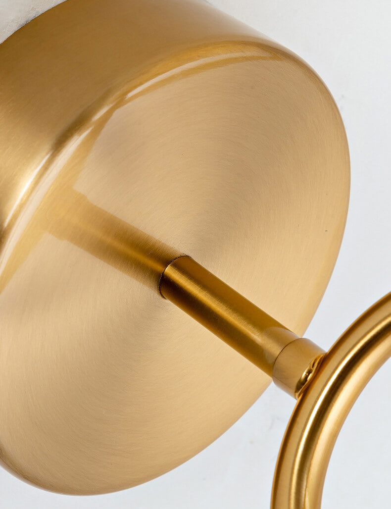 Lampe murale à une lumière avec abat-jour globe circulaire créatif moderne 
