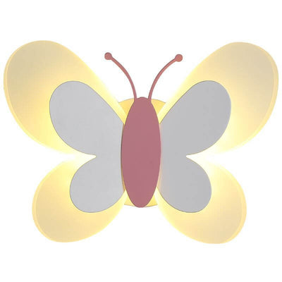 مصباح حائط LED بأكريليك على شكل فراشة إبداعية بضوء واحد 