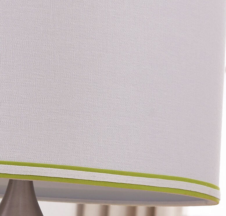 Modern Simple Fabric Ice Cracked Ceramics 1-Light Table Lamp
