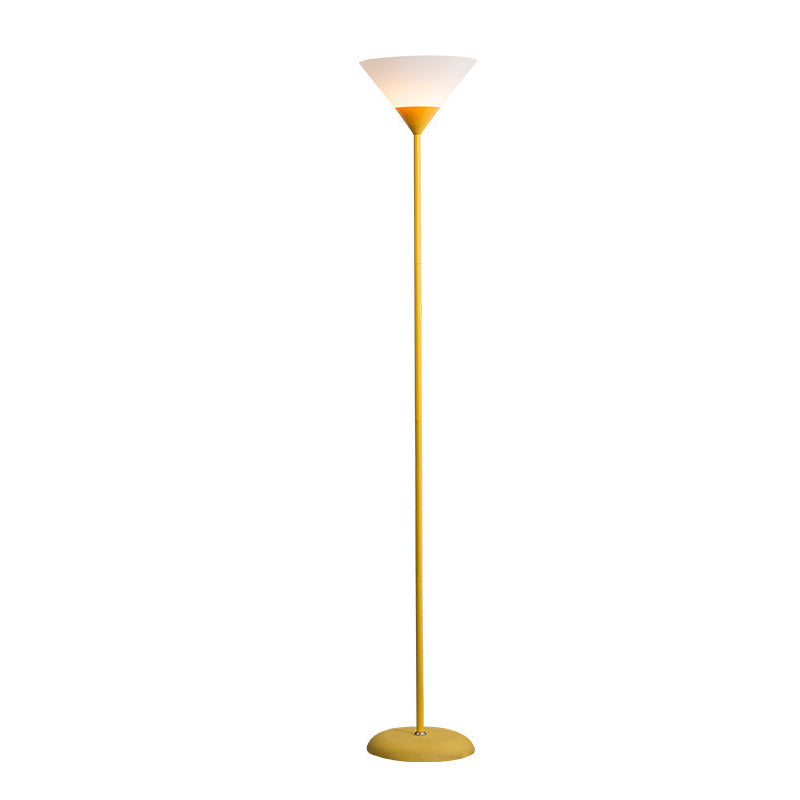 Creative Minimalist Cone Shade 1-Light Standing Floor Lamp