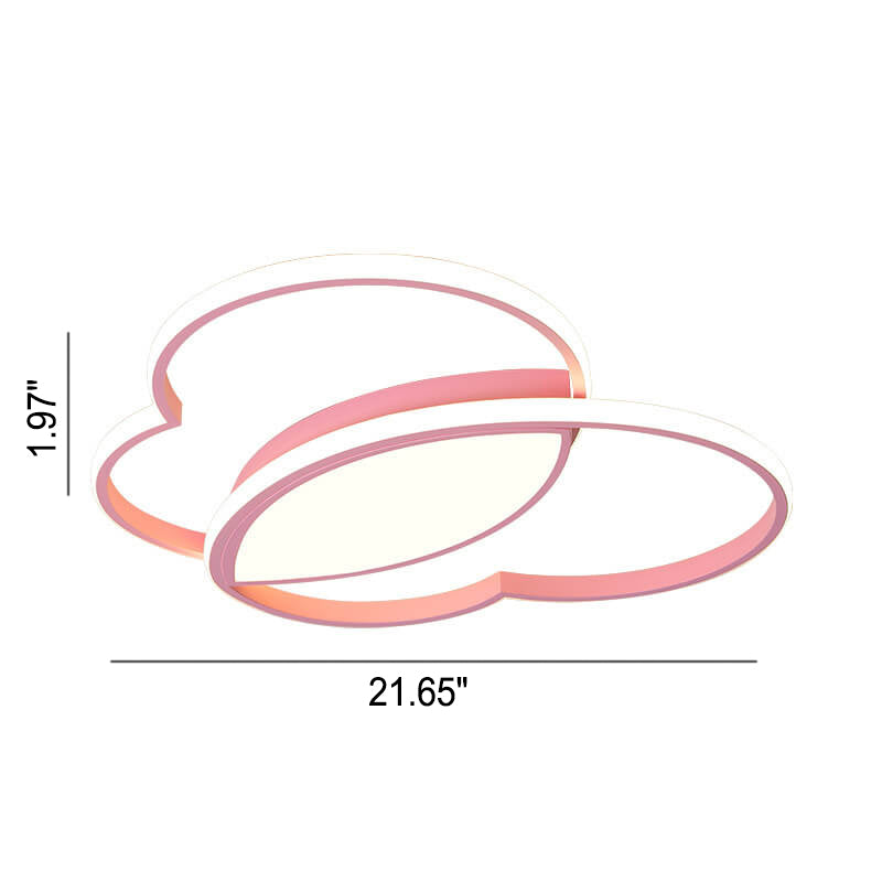 Childlike Love Overlap Design LED-Einbauleuchte 