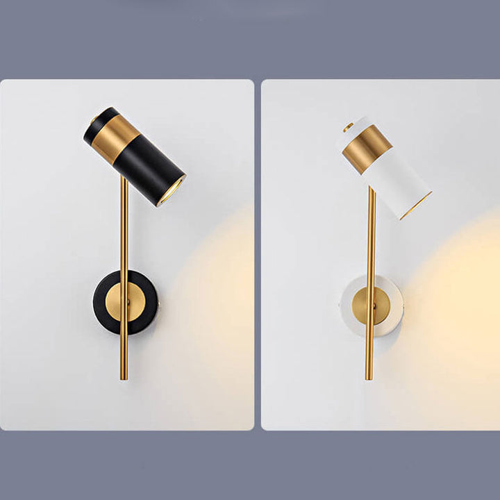 Moderne Minimalistische Spotleuchte Drehbare Eisen LED Wandleuchte 