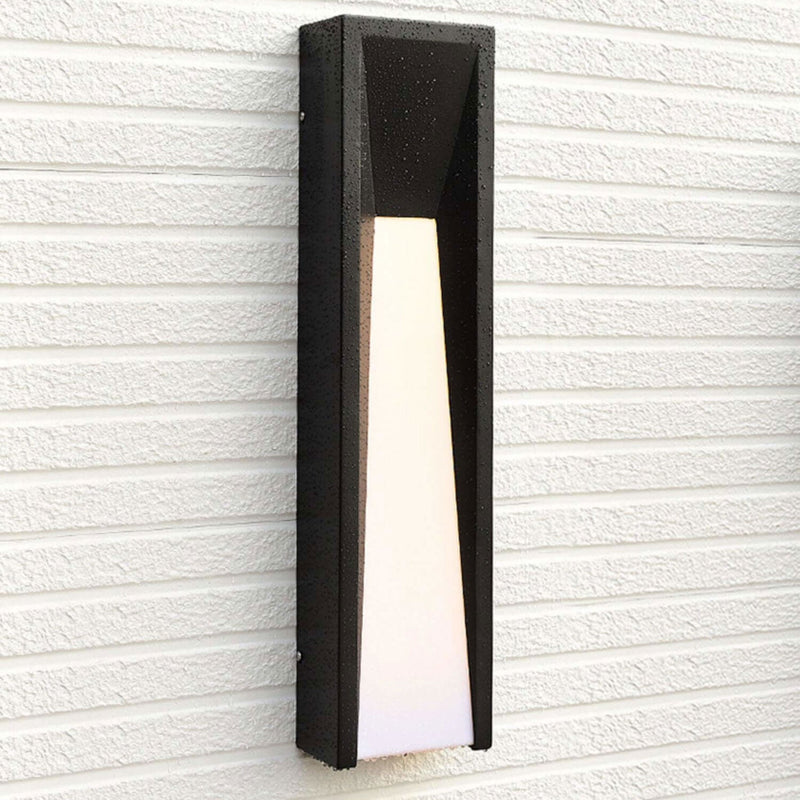 Waterproof Simple Strip Design LED Outdoor Wall Sconce Lamp