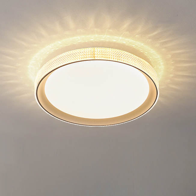 Kreative kreisförmige leuchtende LED-Deckenleuchte mit bündigem Einbau 
