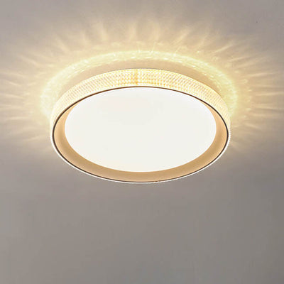 Creative Circular Luminous LED Flush Mount Ceiling Light