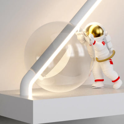 Moderne kreative Astronaut Ball LED-Wandleuchte 