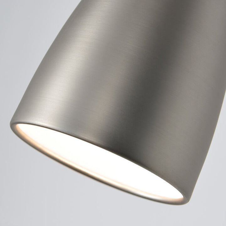 Lampe murale à bras oscillant industriel rétro rotatif rétractable en fer à 1 lumière 