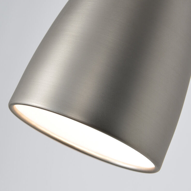 Lampe murale à bras oscillant industriel rétro rotatif rétractable en fer à 1 lumière 