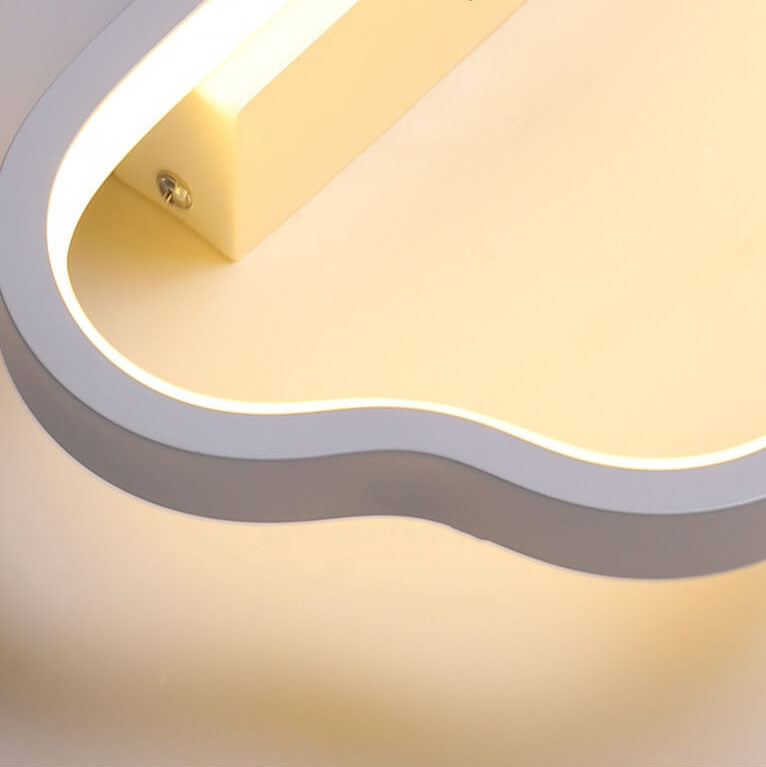 Nordic einfache Wolkenform LED Wandleuchte 