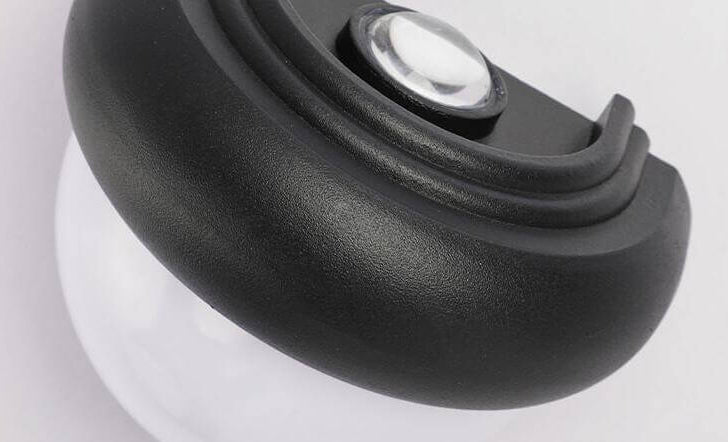 Simple Half Spherical LED Outdoor Waterproof Wall Sconce Lamp