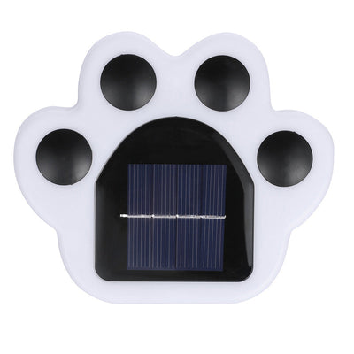 Outdoor Solar Bear Paw Round LED Garden Lawn Buried Light