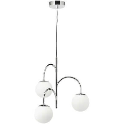 Nordic Magic Bean Glass Ball 3-Light Chandelier