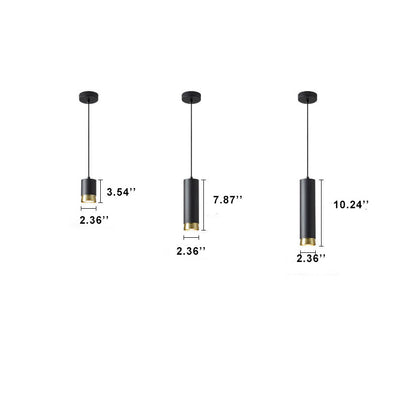 Modern Minimalist Long Strip 1-Light Pendant Light