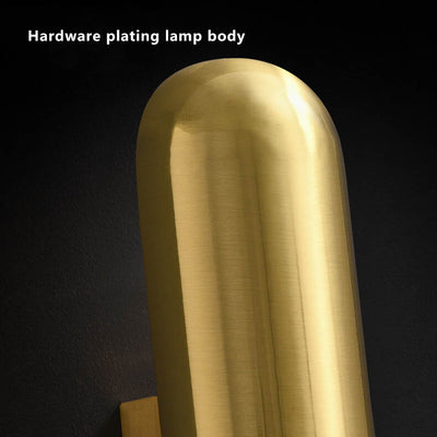 Modern Simple Column 1-Light LED Wall Sconce Lamp