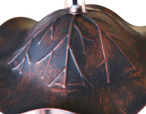 Lampe vintage à pétrole de style ancien en fer, applique murale à 1 lumière 