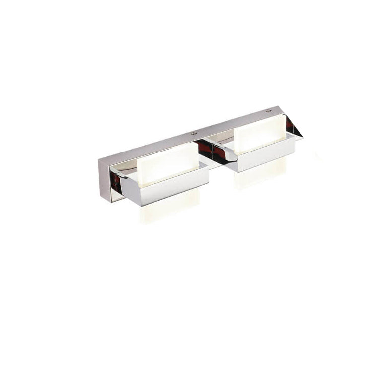 Modern Acrylic Square Combination Design LED Mirror Front Light Wall Sconce Lamp