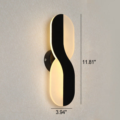 Modern Minimalist Rotatable LED Wall Sconce Lamp