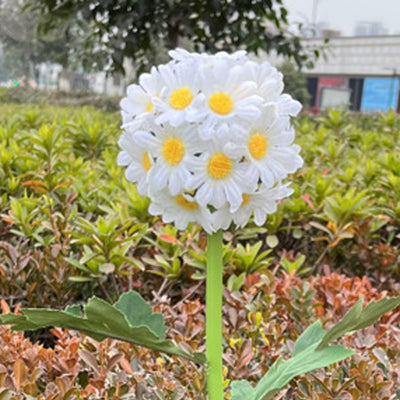 Solar-Löwenzahn-Blumen-Kugel-LED-Garten-Einsatz-Rasen-Landschaftslicht im Freien 