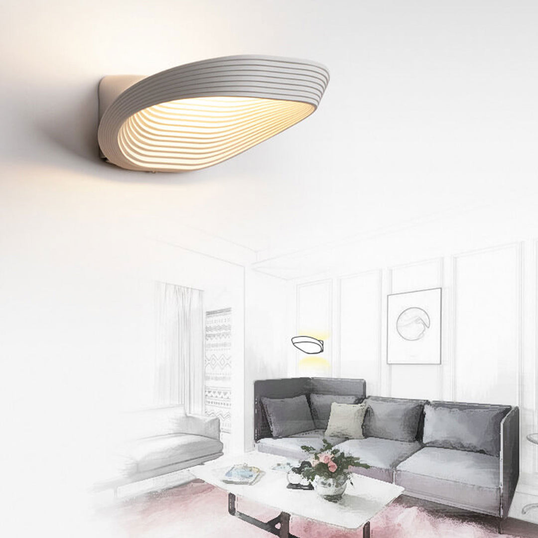 Aplique de pared LED acrílico minimalista nórdico 