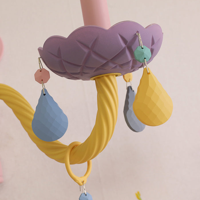 Creative Macaron Candelabra Applique murale à 2 lumières 