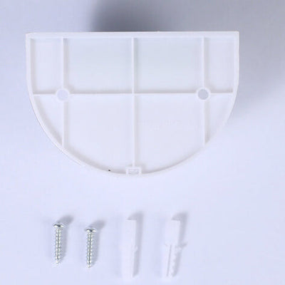 Lámpara de Aplique de Pared de Sombra de Luz Impermeable para Exterior en Semicírculo Solar 