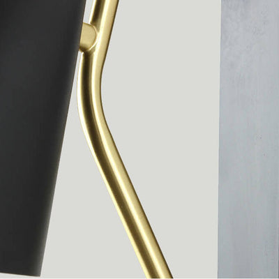 Simple Creative Iron Cone Shade Wall Sconce Lamp