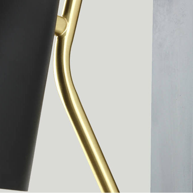 Simple Creative Iron Cone Shade Wall Sconce Lamp