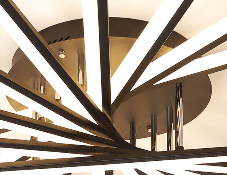 Nordic Creative Line 1-Licht LED Semi-Flush Mount Deckenleuchte 
