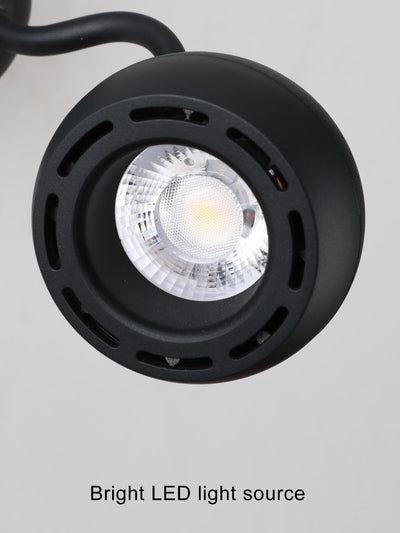 Minimalist Iron Dome Shade Mini Rotatable LED Wall Sconce Lamp