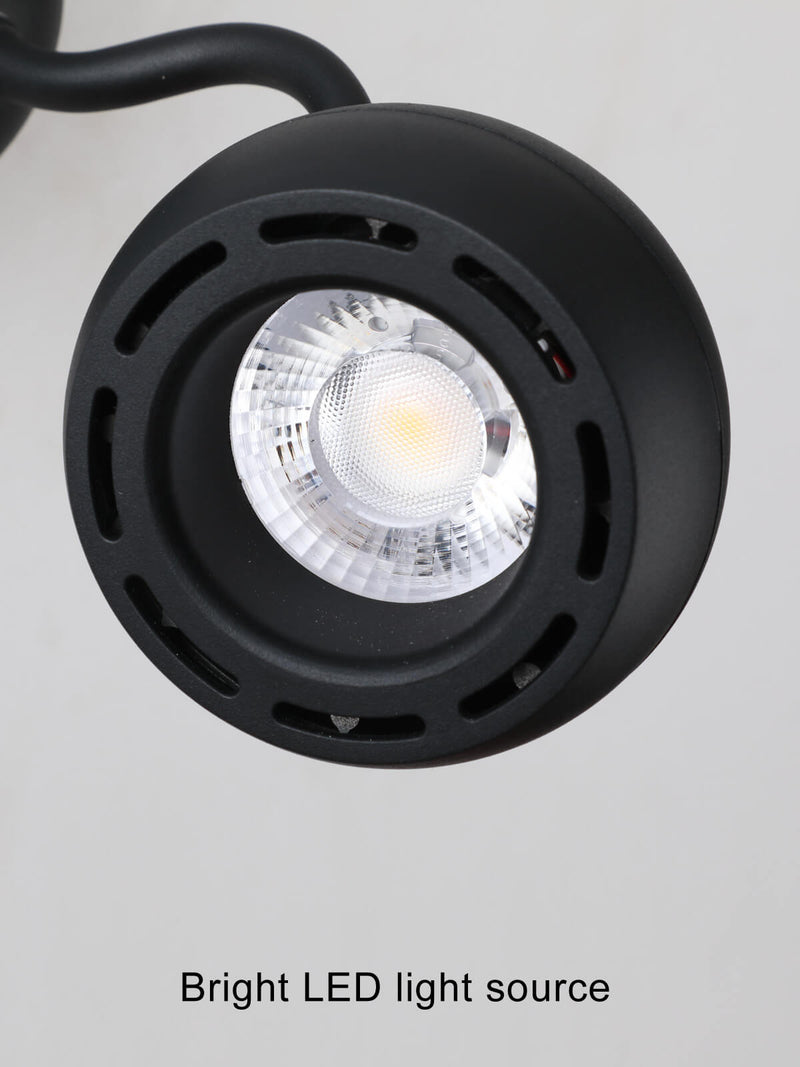 Minimalist Iron Dome Shade Mini Rotatable LED Wall Sconce Lamp