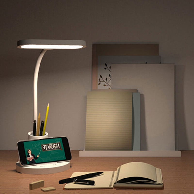 Lampe de Table à Intensité Variable Tactile avec Protection des Yeux Lumière Bleue Minimaliste Moderne 