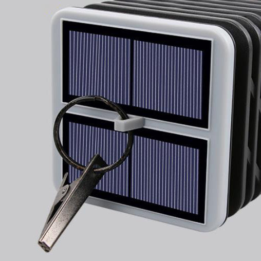 Luz Decorativa Colgante de Jardín y Césped con LED Cuadrado de Antorcha Solar 
